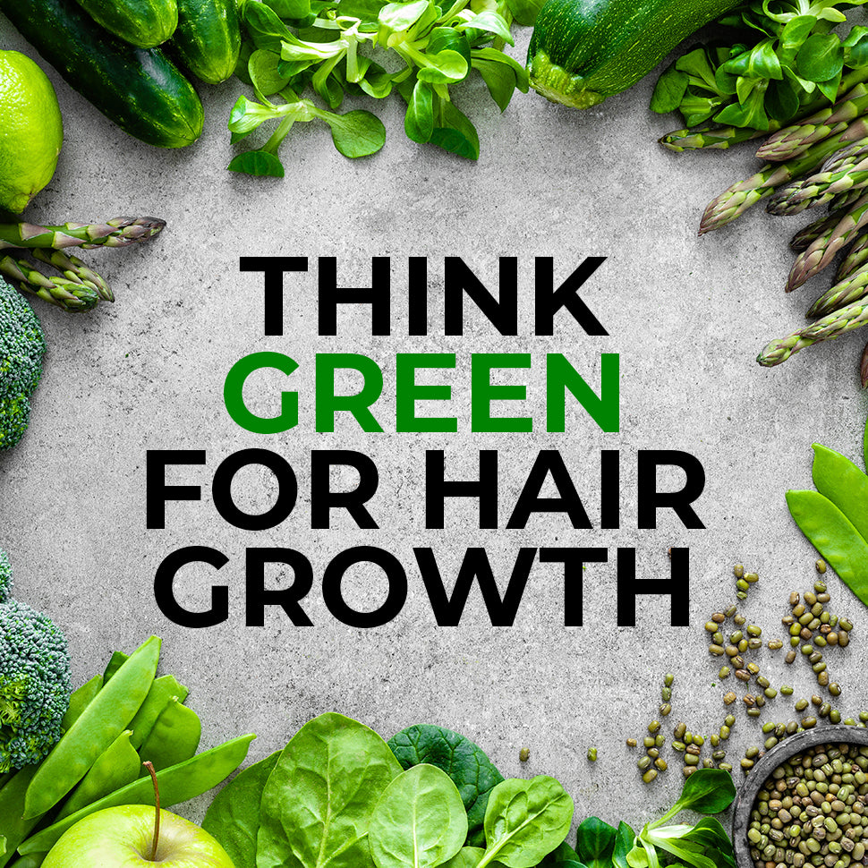 Think Green For Hair Growth