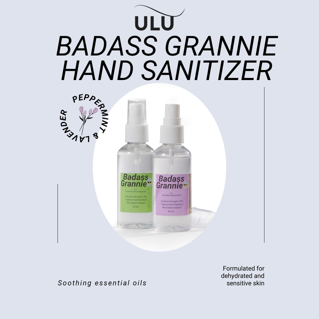 BADASS GRANNIE Hand Sanitizer Spray With Essential Oils