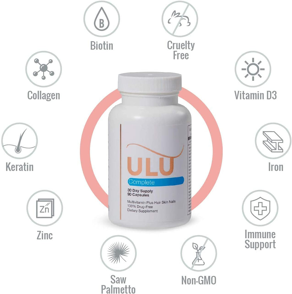 ULULIFE™ Complete Regrow -  Hair Regrowth Vitamins Daily Supplement